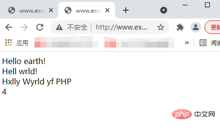带你快速掌握PHP字符串的替换（实例详解）
