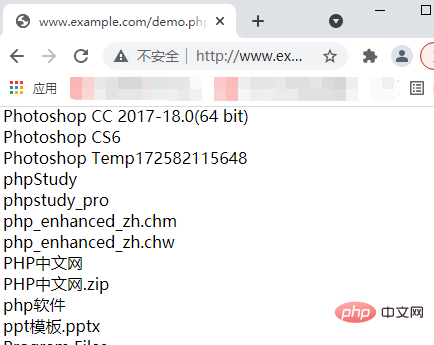 PHP中怎样获取目录中的文件名（总结分享）