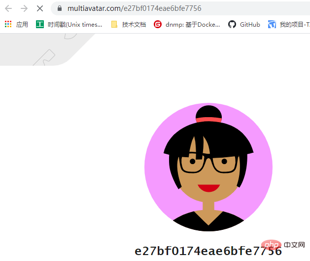 php轻松实现可爱的随机头像