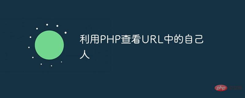 利用PHP查看URL中的自己人
