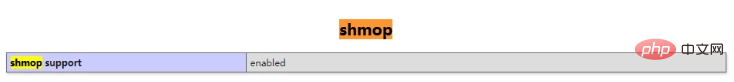 怎么给PHP开启shmop扩展实现共享内存