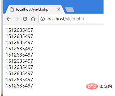 PHP性能优化利器：生成器