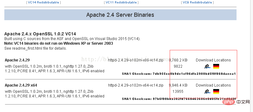 PHP7在windows7中的环境配置详解