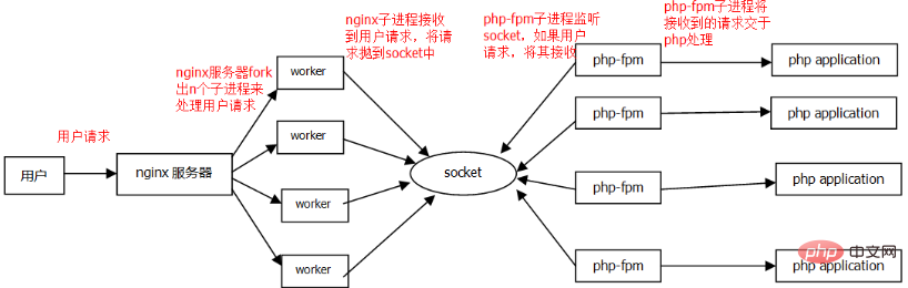 PHP5.9 升级到PHP7 遇到的一些坑（php-fpm 图解）