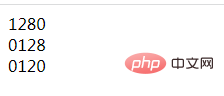 php怎么返回四位数不满补零