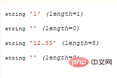 php怎么将值转型成字符串