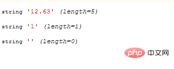 php怎么将值转型成字符串