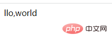 php怎么去除字符串前两位字符