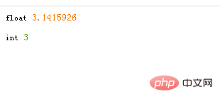 php中怎么将浮点型转为int型