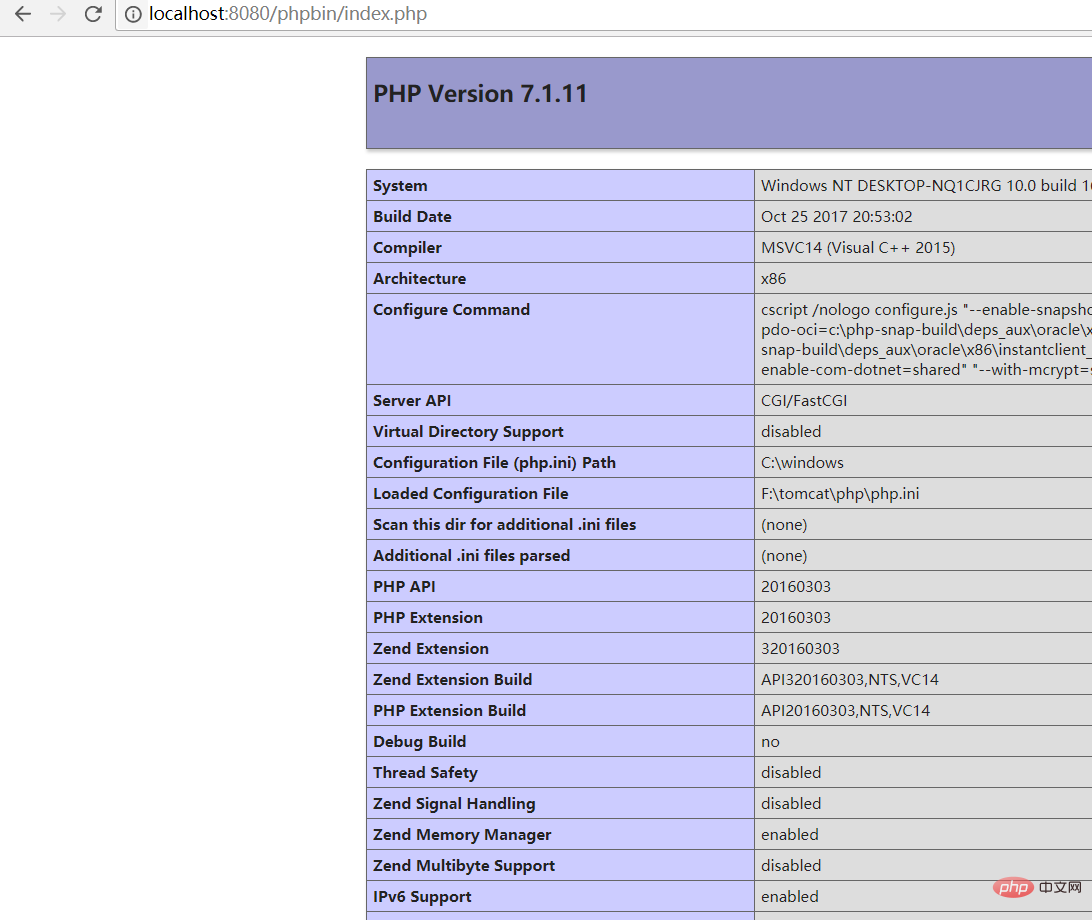 tomcat php环境如何搭建