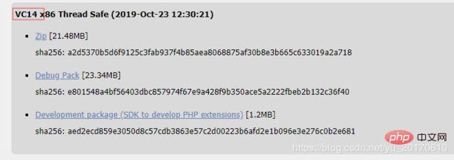 php vc15是什么意思