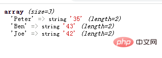 php的数组只支持数字下标吗