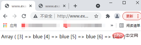 PHP中怎样通过不同的方式填充数组？